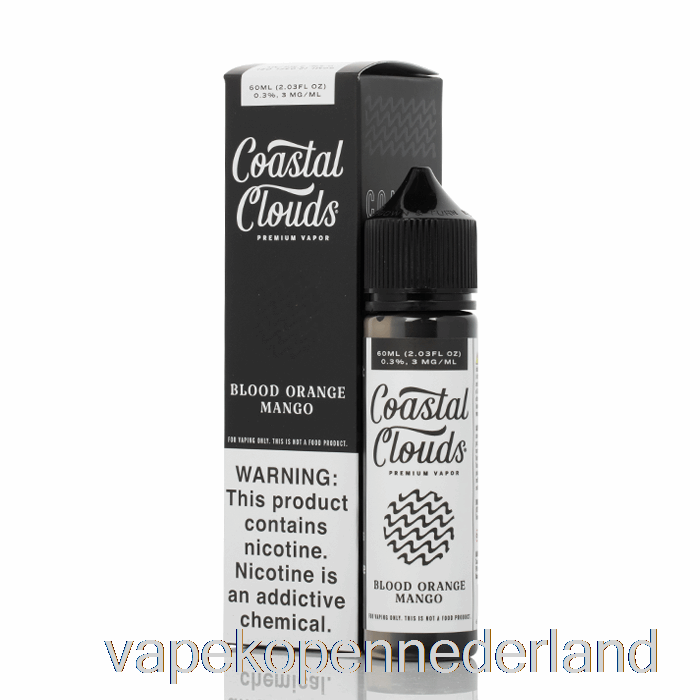 Vape Nederland Bloedsinaasappel Mango - Kustwolken Co. - 60 Ml 3 Mg
